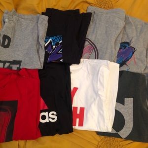 Boys youth medium tees lot